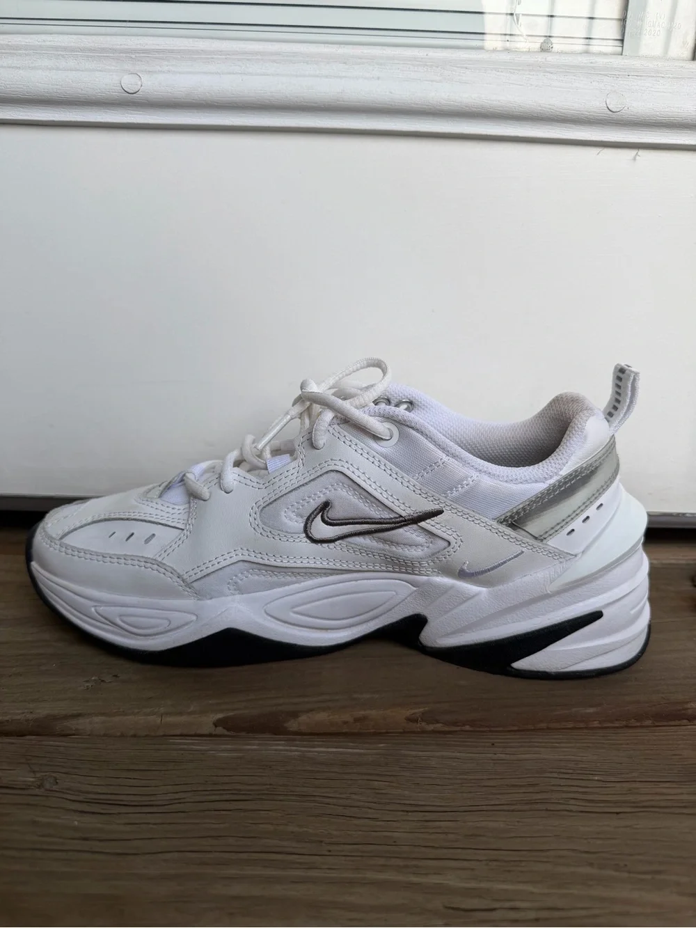 Nike Women’s M2K Tekno Sneakers - White/Grey